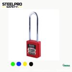 CANDADO LOCK OUT X10 LONG STEELPRO ROJO