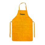 Mandil de cuero res amarillo descarne amarillo
