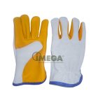 Guantes modelo huevito mixto con dorso cromo
