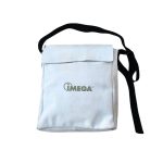 Morral de cuero cromo color natural