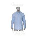 CAMISA GREEN TEAM OXFORD CELESTE HOMBRE STEELPRO